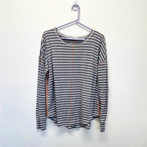 Mystree Striped Long Sleeve Shirt sz XL - Picture 1 of 7